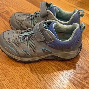 Merrell Kids' Gray and Teal Sneakers